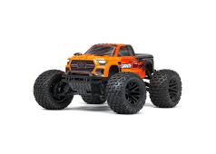 Arrma 1/10 GRANITE 4X2 BOOST MEGA 550 Brushed Monster Truck RTR, oranje : ARA4102V4T1