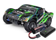 Traxxas SLASH 4X4 BL-2S BRUSHLESS 1/10 SCALE 4WD SHORT COURSE TRUCK TQ 2.4GHZ - GREEN TRX68154-4GRN INCL-ACCUPACK