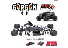 ARRMA 1/10 GORGON 4X2 MEGA 550 Brushed Monster Truck RTR KIT ARA3230SKT1