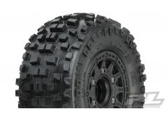 PR1182-10 Badlands SC 2.2"/3.0" All Terrain Tires Mounted for Slash 2wd & Slash 4x4 Front or Rear, Mounted on Raid Black