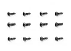 Yellow RC YEL13026 Round Head Self Tapping screws 2.3X16mm (12pc