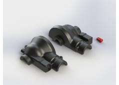 AR310537 Differential Case Set Front Rear: Nero (ARAC4051)