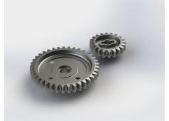 AR310569 Center Gearbox Gear Set: Nero (ARAC5002)