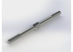 AR340100 Steel Turnbuckle 3x61mm: Nero (ARAC9376)