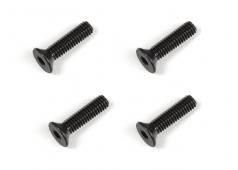 AR722416 Flat Head Hex Machine Screw 4x16mm (4) (ARAC9892)