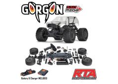ARRMA 1/10 GORGON 4X2 MEGA 550 Brushed Monster Truck RTR KIT ARA3230SKT1