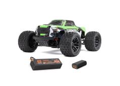 ARRMA 1/18 GRANITE GROM MEGA 380 Brushed 4X4 Monster Truck RTR Groen compleet met accu en lader