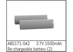 Absima Oplaadbare Li-Ion Batterijen - 3.7V 1500mAh (2) extra accu voor Sand buggy ABG171-042