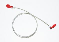 Stalen kabel met heavy-duty haak 1:10