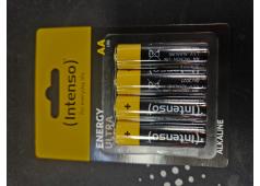 Alkaline AA Intenso batterijen 4 stuks 1,5V