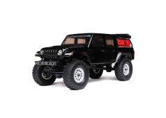 Axial 1/24 SCX24 Jeep JT Gladiator 4WD Rock Crawler brushed RTR, Zwart AXI00005V2T5