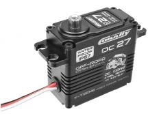 Team Corally - OC-27 HV Digital Servo - 5-8.4V - IP-67 - Core DC Motor - Stalen tandwielen - Kogelgelagert - Aluminium b