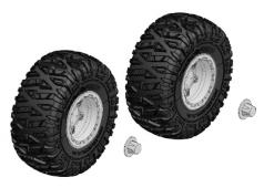 Tire and Rim Set - Truck - Chrome Rims - 1 Pair C-00250-092C