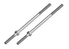 Turnbuckle 80 mm - M3 - Steel - 2 pcs C-00250-052