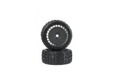 dBoots Katar T Belted 6S Tire Set Glued (Blk) (2) Item No.ARA550097