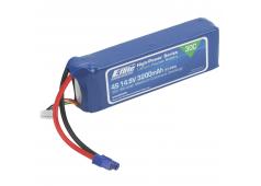 E-Flite 3200mAh 4S 14.8V 30C Li-Po, 12AWG EC3 EFLB32004S30