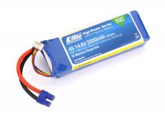 E-Flite 3300mAh 4S 14.8V 50C LiPo, 12AWG EC3 EFLB33004S50