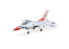 E-Flite F-16 Thunderbirds 70mm EDF Jet BNF Basic Met AS3X En SAFE Select EFL178500