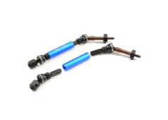 FASTRAX FTTX262 TRX ADJ REAR UNIV SHAFTS FITS SLASH, VXL, RUSTLER, SLASH 4x4 (2)