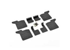 FASTRAX TRX-4 RUBBER MUDFLAPS & ALLOY MOUNTS FOR DEFENDER FTTX343