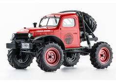 FMS FCX 1/24TH POWER WAGON SCALER RTR - ROOD  FMS12401RD