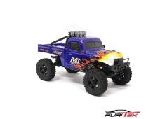 FX118 FURY WAGON RTR BLAU MIT FLAMMEN FURITEK BRUSHLESS 1/18 RC CRAWLER