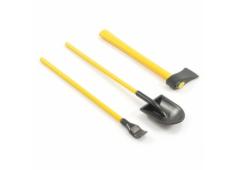 FASTRAX 3-PIECE PAINTED HAND TOOLS SHOVEL/AXE/PRY BAR FAST2339