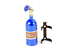 FASTRAX FAST2204B ALUMINIUM NOS NITROUS FLES & MOUNT - BLAUW