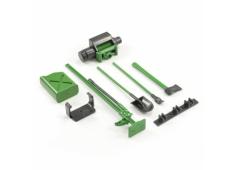 FASTRAX SCALE 6-PIECE TOOL SET GREEN/BLACK PAINTED FAST2334