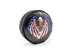 FASTRAX SCALE EAGLE SPARE TYRE COVER (DIA 125MM/TRX4) FAST2377E