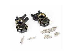 FASTRAX TRX-4 Brass BK Front Steering Knuckles (2) FTTX314BRB