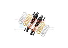GPM ALUMINUM FRONT ADJUSTABLE SHOCKS 87MM -14PC SET orange GPM TRX 1/10 RUSTLER 4x4 HOSS SLASH 4x4