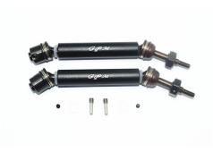 GPM HARDEN STEEL REAR AXLE W. ALLOY BODY -8PC SET black GPM TRX 1/10 RUSTLER 4x4 HOSS