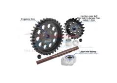 GPM spur en pinion gehard staal 20T voor Xmaxx en XRT