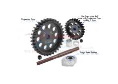 GPM spur en pinion gehard staal voor Xmaxx en XRT 25T