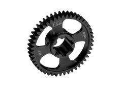 carbonstaal hoofdtandwiel 47T 0.8 Modul zwart GPM TRX MiniMaxx