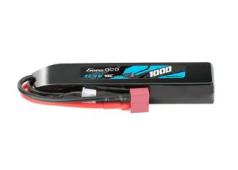 Gens Ace LIPO 1000mAh 11.4V 45C 3S1P Deans(T) High Voltage LIPO Battery Pack GEA103S45DHV