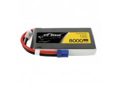 TATTU 8000mAh 11.1V 15C 3S1P Lipo Battery Pack with EC5 plug