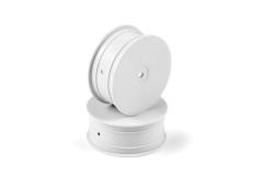 HUDY 1/10 OFF-ROAD WHEEL - 4WD - FRONT - WHITE (2) HUDY