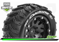 Louise RC - MFT - MT-CYCLONE - 1-10 Monster Truck Tire Set 0 offset LR-T3310SB