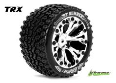 Louise RC - ST-HUMMER - 1-10 Stadium Truck Banden Set - Verlijmd op velg - Soft - 2.8" Velgen Chroom - BB - GP JATO 2WD