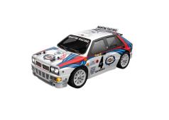 MJX Hyper GO 14302 1/14 Lancia Delta Rally 4WD RTR compleet met 2000mAh 2S lipo accu en lader en 2 extra sets (onroad en