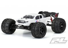 PR3521-15 Pre-Cut Brute Bash Armor (wit) body voor ARRMA Kraton