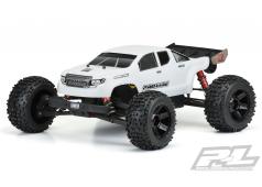 PR3526-15 Pre-Cut Brute Bash Armour (wit) body voor ARRMA Outcast & Notorious