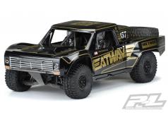 PR3547-18 Pre-Painted / Pre-Cut 1967 Ford F-100 Race Truck Heatwave Edition (Black) Body for Unlimited Desert Racer