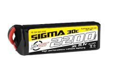 RC Plus - Li-Po Batterypack - Sigma 30C - 2200 mAh - 3S1P - 11.1V - XT-60