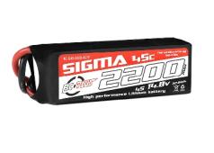 RC Plus - Li-Po Batterypack - Sigma 45C - 2200 mAh - 4S1P - 14.8V - XT-60