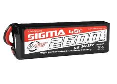 RC Plus - Li-Po Batterypack - Sigma 45C - 2600 mAh - 4S1P - 14.8V - XT-60