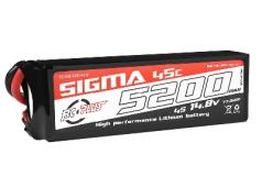 RC Plus - Li-Po Batterypack - Sigma 45C - 5200 mAh - 4S1P - 14.8V - XT-60