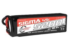 RC Plus - Li-Po Batterypack - Sigma 45C - 5200 mAh - 5S1P - 18.5V - XT-60
